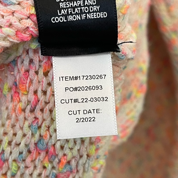 Torrid Flamingo Knit Crew Neck Sweater Multicolor color Size 0X - Picture 9 of 11